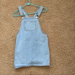 Blue Jean Overall Dress
